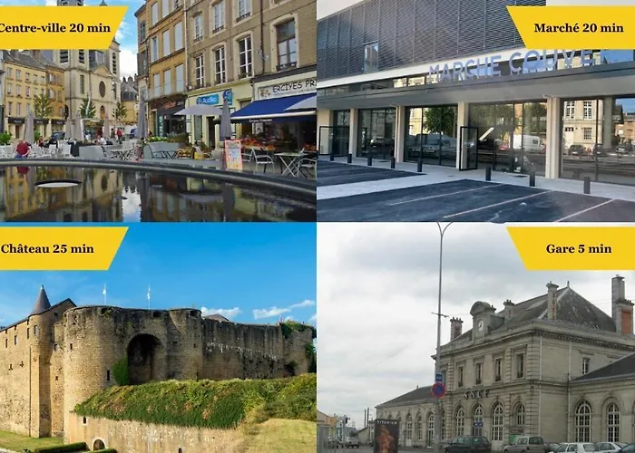 Apartment Calvaire Renove Proche Gare Sedan